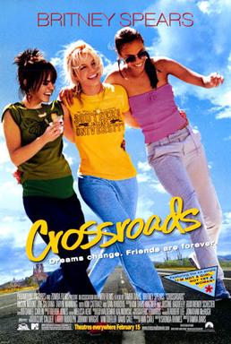 a poster for the movie Crossroads starring Britney Spears